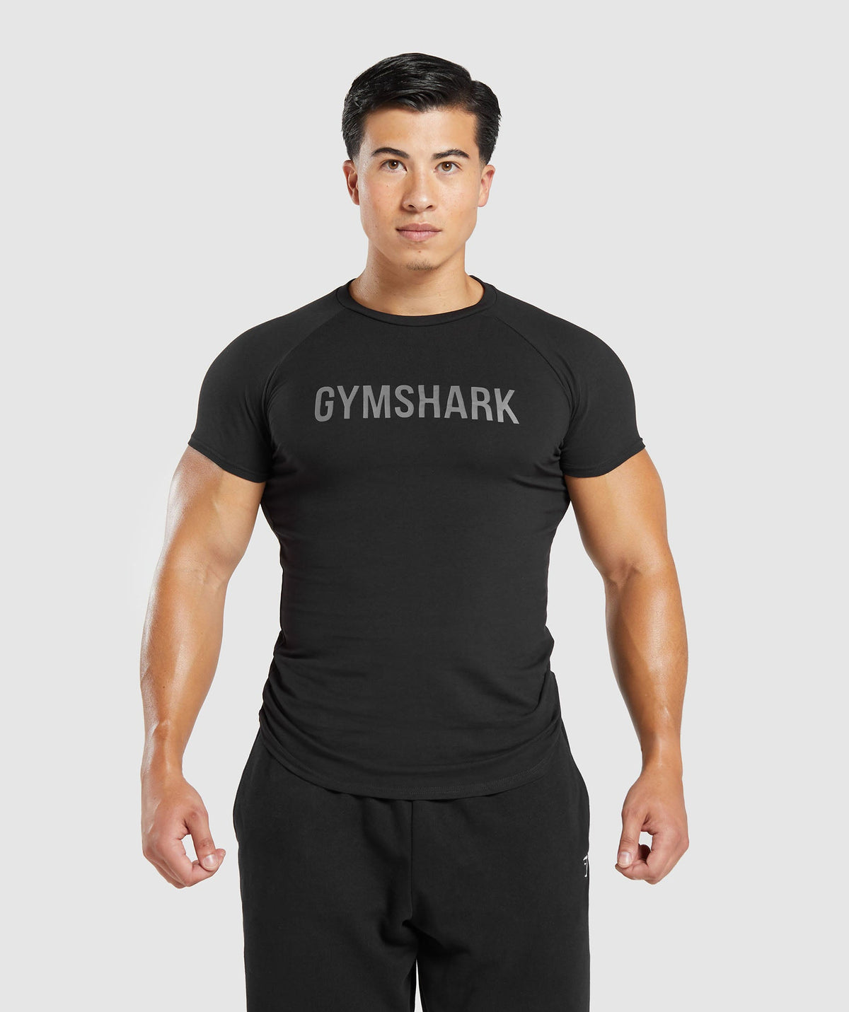 Gymshark React Stringer - Black