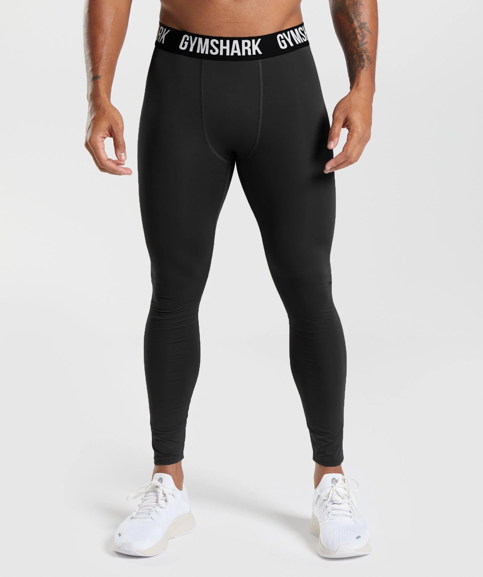 Gymshark Element Baselayer Long Sleeve T-Shirt - Black